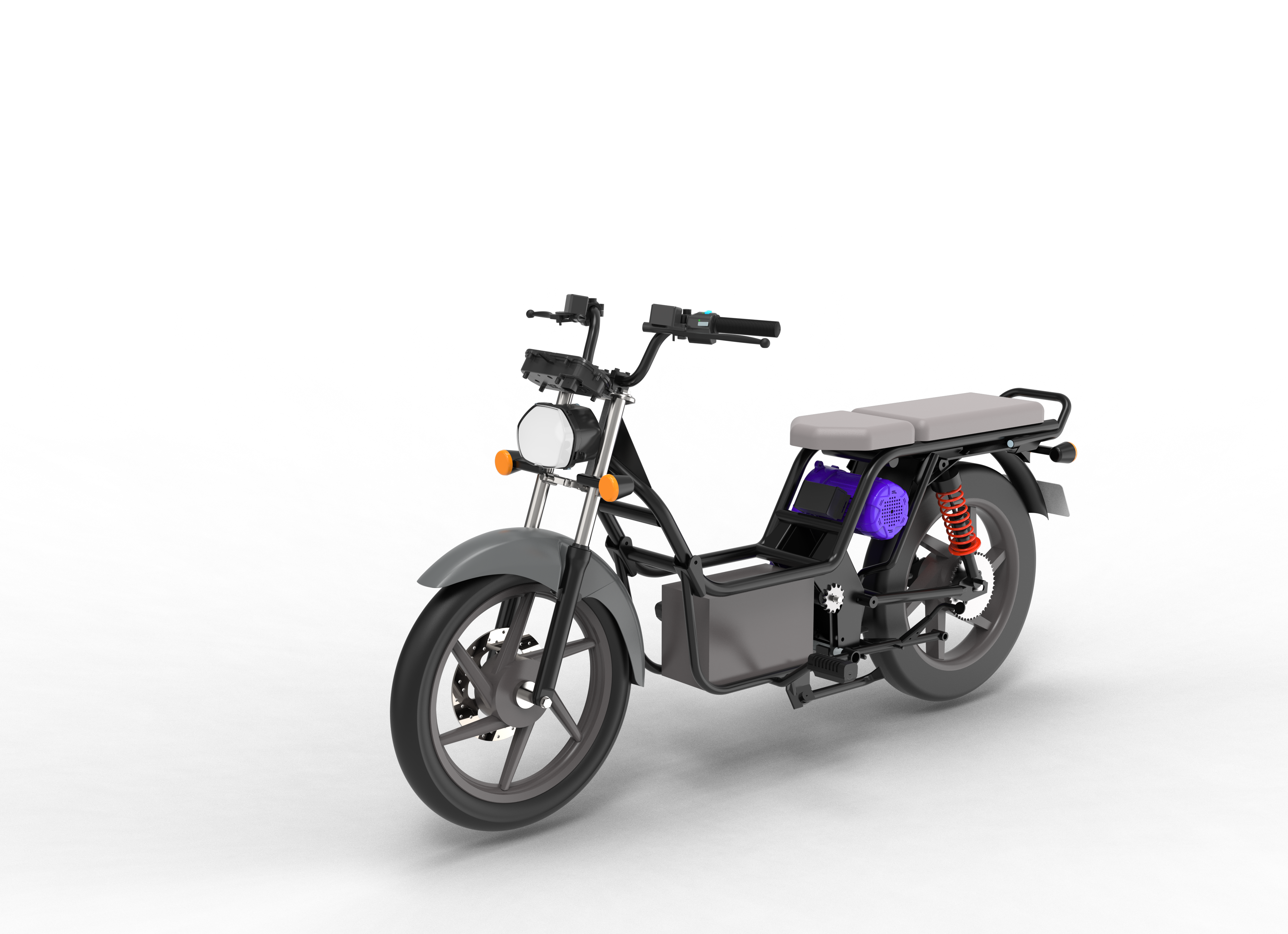 Koios Engineering Solutions render Moped Chassis